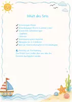 Vorschau - Mal- und Bastelvorlagen - Scherenführerschein Kita Sommeredition | Schneideübungen Vorschule | Feinmotorik |Kindergarten - Seite 3