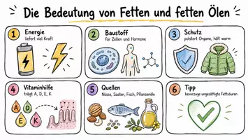 Vorschau - Arbeitsblätter - Lernposter + Arbeitsblatt "Die Bedeutung von Fetten und fetten Ölen" + interaktive Lösung & MP3 + Mindmap + Infografik - Seite 2
