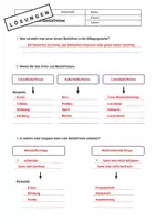 Vorschau - Arbeitsblätter - Die Bedürfnisse des Menschen – einfach erklärt - Deckblatt
