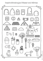 Vorschau - Arbeitsblätter - Stadt im Rundbild - Kunstunterricht Klasse 4, Kunst Klasse 5, kreatives Zeichnen - Seite 3