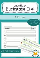 Vorschau - Spiele - Materialpaket "Laufdiktate - alle Buchstaben" für die 1.Klasse - Seite 1