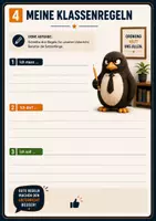 Vorschau - Arbeitsblätter - Fridos Regeln im Klassenzimmer – Modalverben & Klassenregeln | Deutsch A1 DaF / DaZ - Seite 3