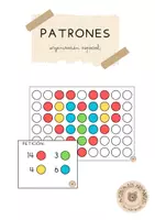 Vista previa - Refuerzo / NEE / Materiales de apoyo - Patrones con petición de Gomets - Organización espacial - Portada