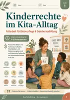 Vorschau - Stundenentwürfe - Kinderrechte, Partizipation & Kindeswohl im Kita-Alltag – Fallarbeit für Kinderpflege und Erzieherausbildung - Deckblatt