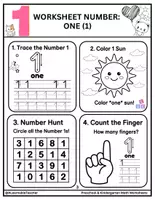 Aperçu - Feuilles d'exercices - My Math Workbook Ten Frames,Tally Marks & More Pre-K & K - Page 3