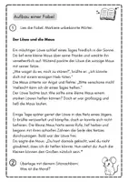 Vorschau - Arbeitsblätter - Fabeln: eine kurze Reihe zur Einführung - Seite 3