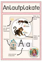 Vorschau - Poster - Anlautplakate mit österreichischer Schulschrift - Deckblatt