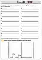 Vorschau - Arbeitsblätter - Sommer Vertretungsstunden Klasse 6–8 | 5 kreative Arbeitsblätter mit Lösungen - Seite 3