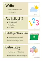 Vorschau - Interaktives Material - Morgenkreis - Seite 1