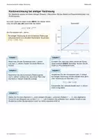 Vorschau - Arbeitsblätter - Anwendung Analysis (e-Fkt.): Kontoverzinsung stetig - Seite 1