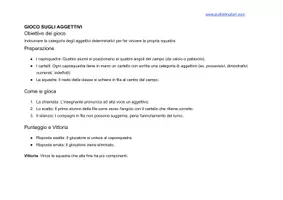 anteprima - Esercizi - Didattica Ludica: Gioco sugli aggettivi determinativi - Pagina 1