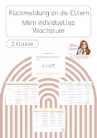 Vorschau - Arbeitsblätter - Rückmeldung Elternsprechtag 2.Klasse - Deckblatt