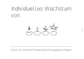Vorschau - Arbeitsblätter - Rückmeldung Elternsprechtag 2.Klasse - Seite 1