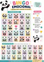 Vista previa - Unidades / Secuencias / Situaciones de Aprendizaje - BINGO EMOCIONAL PARA NIÑOS. EDUCACIÓN EMOCIONAL DIVERTIDA - Portada