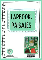 Vista previa - Unidades / Secuencias / Situaciones de Aprendizaje - Lapbook: Los Paisajes 1º Primaria - Portada