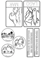 Vista previa - Unidades / Secuencias / Situaciones de Aprendizaje - Lapbook: Los Paisajes 1º Primaria - página 3
