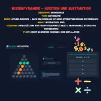 Vorschau - Spiele - Wissenpyramide - Addition und Subtraktion - Deckblatt