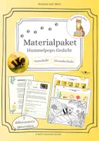 Vorschau - Unterrichtsreihen - Materialpaket Gedicht Hummelpopo differenziert - Deckblatt