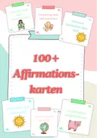 Vorschau - Fördermaterial/Inklusion - 100+ positive Affirmationskarten - Deckblatt