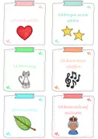 Vorschau - Fördermaterial/Inklusion - 100+ positive Affirmationskarten - Seite 2
