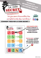 Aperçu - Feuilles d'exercices - Le code secret des compléments à 5 – Atelier autonome MS/GS - Page 1