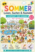 Vorschau - Arbeitsblätter - Sommer-Lese- und Malpaket – Deutch DaZ / Grundschule - Deckblatt