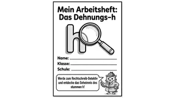 Vorschau - Arbeitsblätter - Dehnungs-h Arbeitsheft Klasse 3 - Seite 1