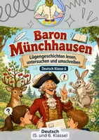 Vorschau - Arbeitsblätter - Lügengeschichten vergleichen | Baron Münchhausen - Deckblatt