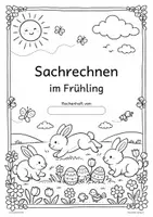 Vorschau - Stationenlernen - Sachrechnen im Frühling | Textaufgaben | Zahlenraum 100 - Seite 1