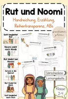Vorschau - Unterrichtsreihen - Rut / Ruth und Noomi (komplette Unterrichtsreihe) - Deckblatt