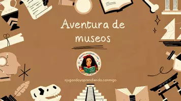 Vista previa - Juegos / Gamificación - Aventura de museos Juego de mesa - página 1