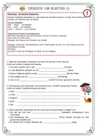 Vorschau - Arbeitsblätter - Rechtschreibung 7-9 Superlative von Adjektiven & Wortverbindungen mit sein – Deutsch Klasse 7–9 mit Übungen & Lösungen - Seite 1