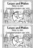 Vorschau - Arbeitsblätter - Fußball-WM 2026 | Lese-Mal-Heft: Reise zu den Gastgeberländern Mexiko, Kanada & USA | Grundschule Klasse 3-4 - Seite 2