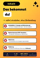 Vorschau - Arbeitsblätter - Widerstand Draht - PhET Arbeitsblatt Physik Klasse 7-10 - Stromstärke, Spannung, spezifischer Widerstand, Ohm - Seite 1