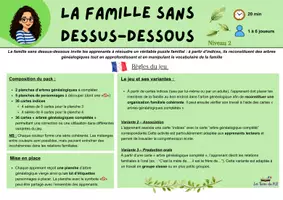 Aperçu - Jeux - Pack 2 ressources : Famille sans dessus-dessous - Page 2