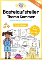Vorschau - Arbeitsblätter - 6 Bastelaufsteller zum Sommer - Deckblatt