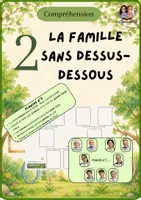 Aperçu - Jeux - La famille sans dessus-dessous (niveau 2) - Page de couverture
