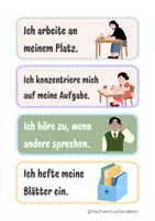 Vorschau - Fördermaterial/Inklusion - Unterstützung Arbeitsverhalten Sozialverhalten Optische Hilfe Fördermaterial Ziele setzen - Seite 2
