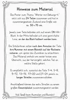 Vorschau - Mal- und Bastelvorlagen - Wachsendes Materialpaket kooperative Klassenposter Deutsch - Seite 3