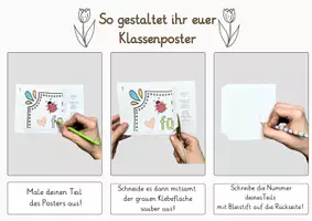 Vorschau - Poster - Wörter mit Dehnungs-h - Kooperatives Poster für den Deutschunterricht - Seite 3