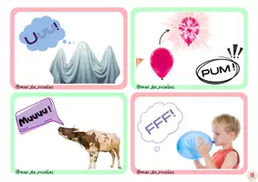 Vista previa - Juegos / Gamificación - CAT Consciència Fonològica: ONOMATOPEIES Jocs d'escolta - página 3
