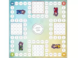 Vorschau - Spiele - Division, Geteiltaufgaben: 5x große Bingo-Spiele A3 für 4 Personen, Kernaufgaben, gemischte Aufgaben - Seite 2