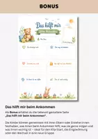 Vorschau - Arbeitsblätter - Steckbrief Kita & Kindergarten Kinder "Das bin ich" | Portfolio Vorlagen Kita | DIN A4 Format - Seite 3