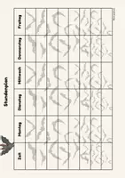 Vorschau - Lehrpläne/Lehrermaterial - Klassentier / Klassenmaskottchen Fledermaus Stundenplan - Seite 3