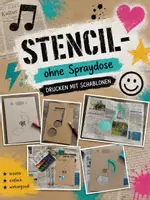 Vorschau - Arbeitsblätter - Stencil-Art ohne Spraydose | Drucken mit Schablonen - Deckblatt