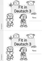 Vorschau - Arbeitsblätter - Schuljahresende | Wiederholungshefte Mathe & Deutsch | Fit in Klasse 3 | Schuljahresende Grundschule - Seite 3