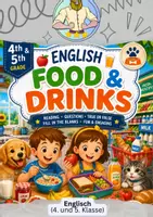 Vorschau - Arbeitsblätter - Englisch Reading | Food & Drinks | Klasse 4/5 - Deckblatt