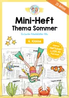 Vorschau - Arbeitsblätter - Mini-Heftchen: Sommer - 4. Klasse (25 Arbeitsblätter) - Deckblatt