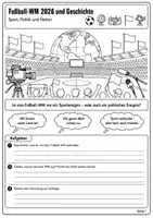 Vorschau - Arbeitsblätter - Fußball-WM 2026 und Geschichte – Sport & Propaganda | Klasse 8/9 - Seite 1