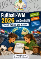 Vorschau - Arbeitsblätter - Fußball-WM 2026 und Geschichte – Sport & Propaganda | Klasse 8/9 - Deckblatt